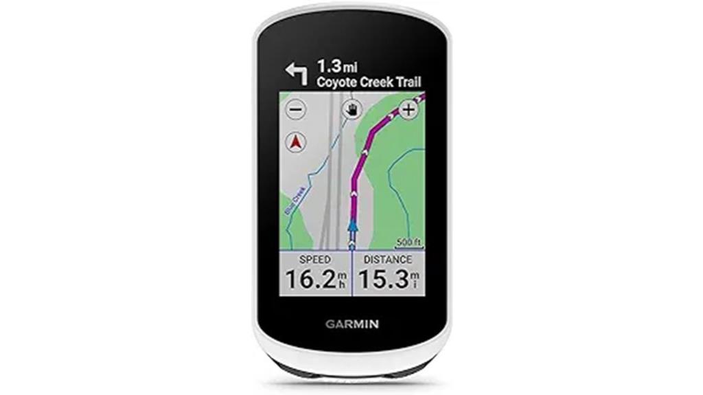 gps cycling navigation device