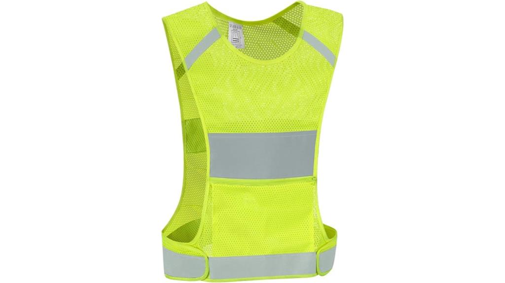 high visibility sports safety gear