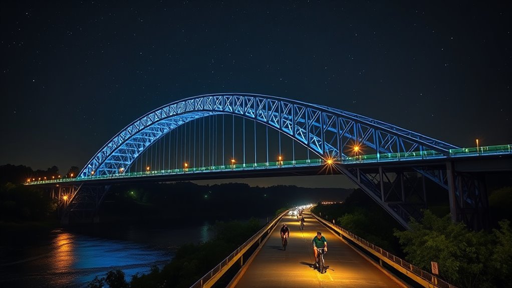 iconic high trestle bridge