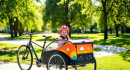 kid friendly bike trailers