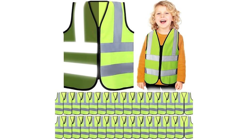 kids reflective safety vests