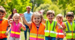 kids safety vests selection