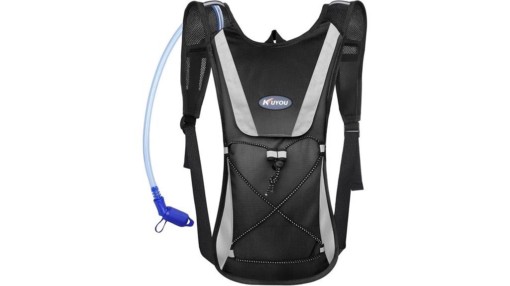 kuyou hydration backpack features