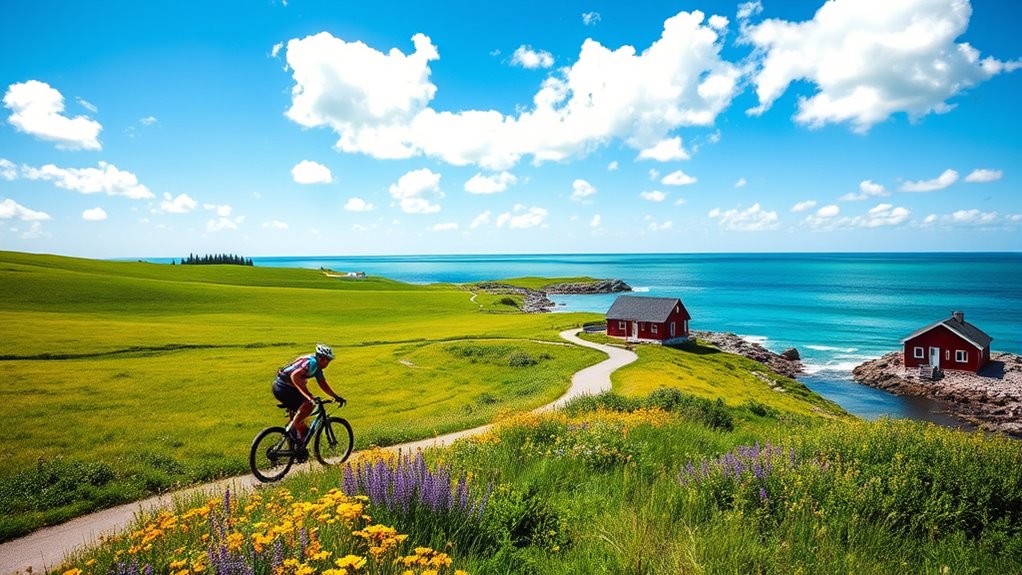land islands cycling adventure