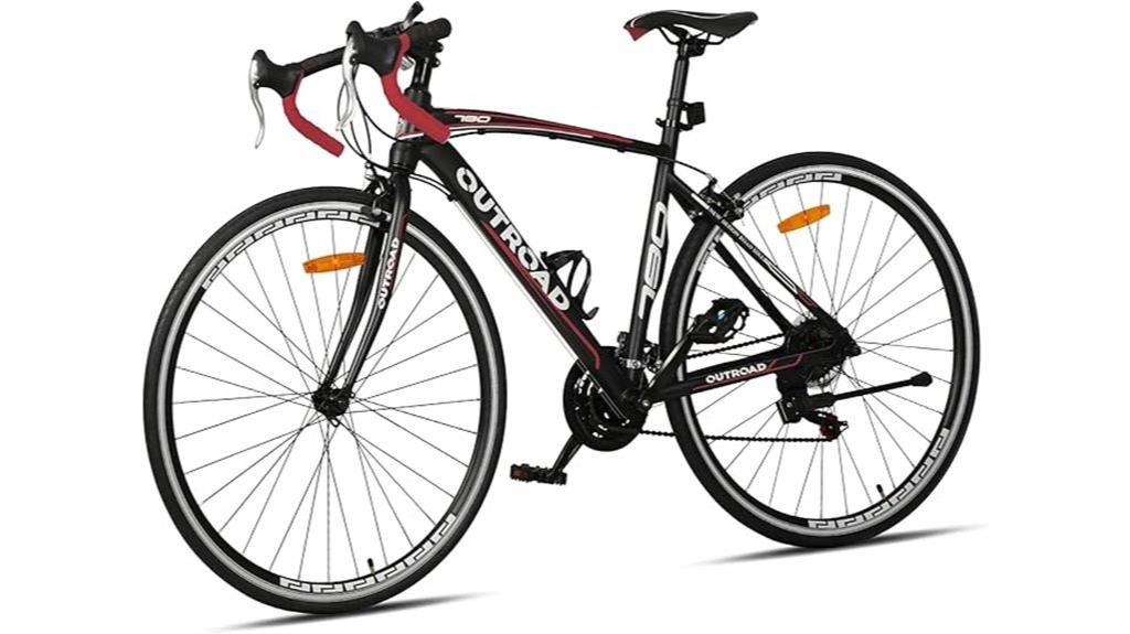 lightweight aluminum road bike