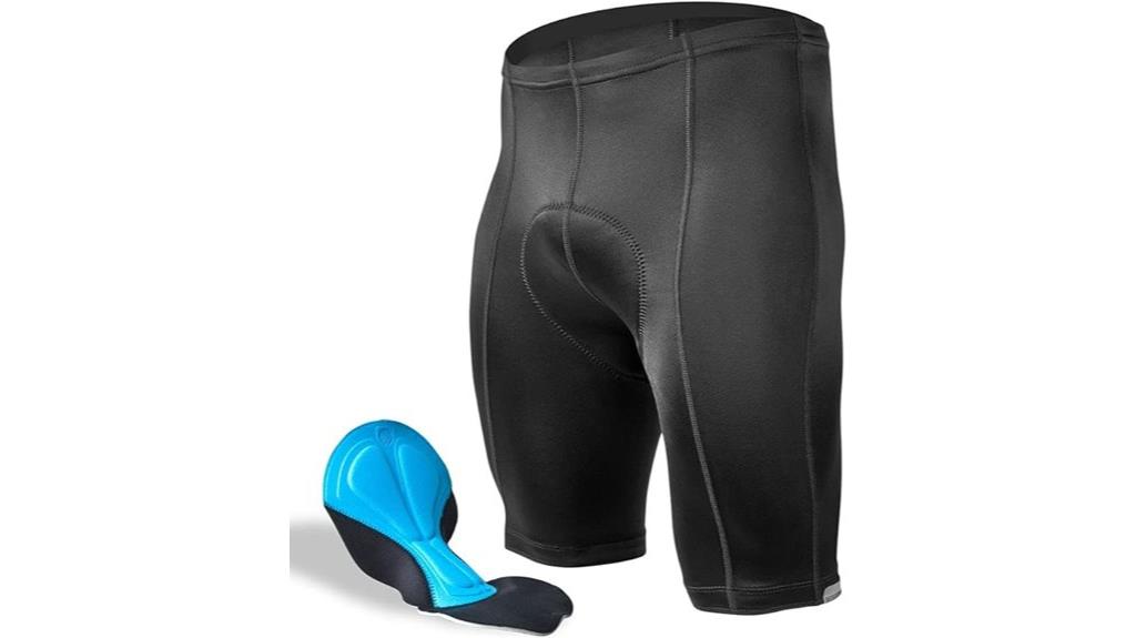 men s padded cycling shorts