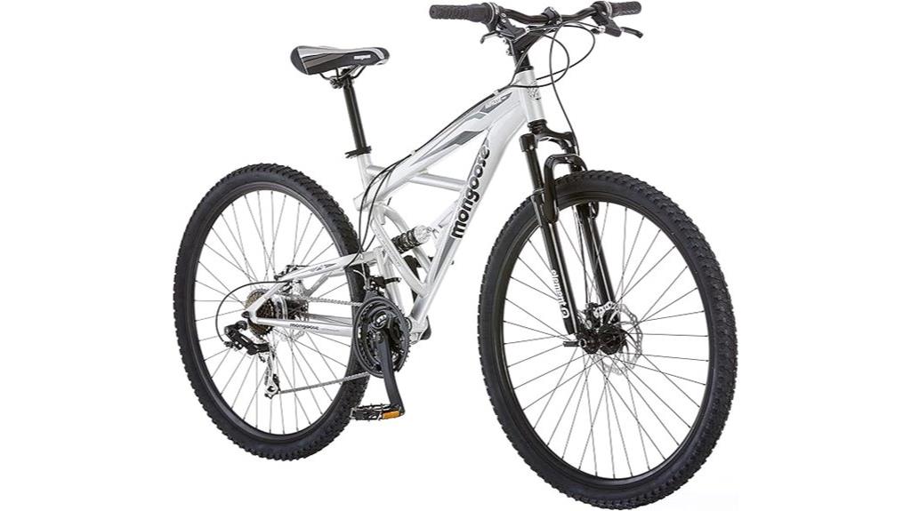 mongoose full suspension mountain bike