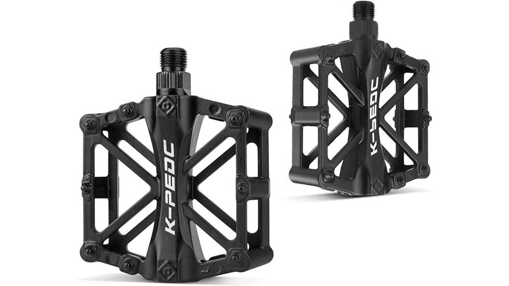 mountain and road bike pedals