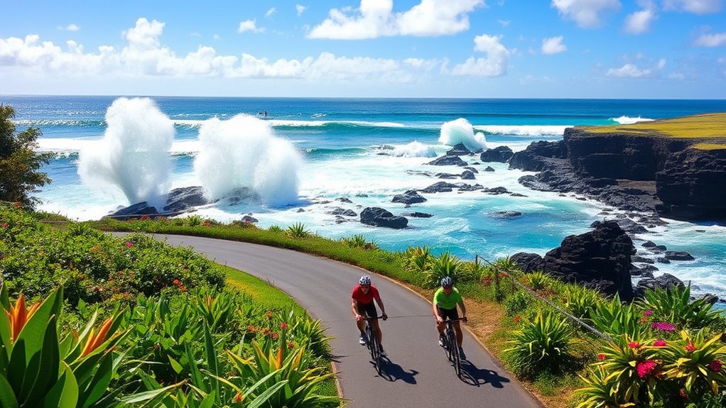 north shore cycling trails