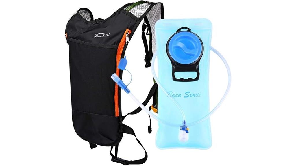 outdoor hydration pack system