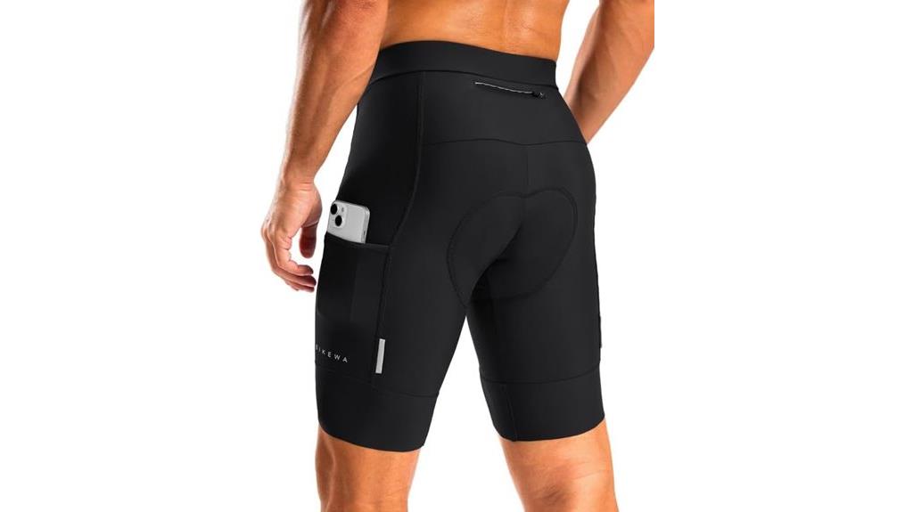 padded cycling shorts for men