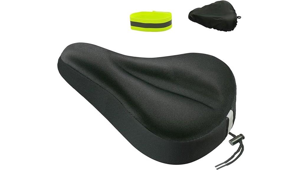 padded gel bike seat