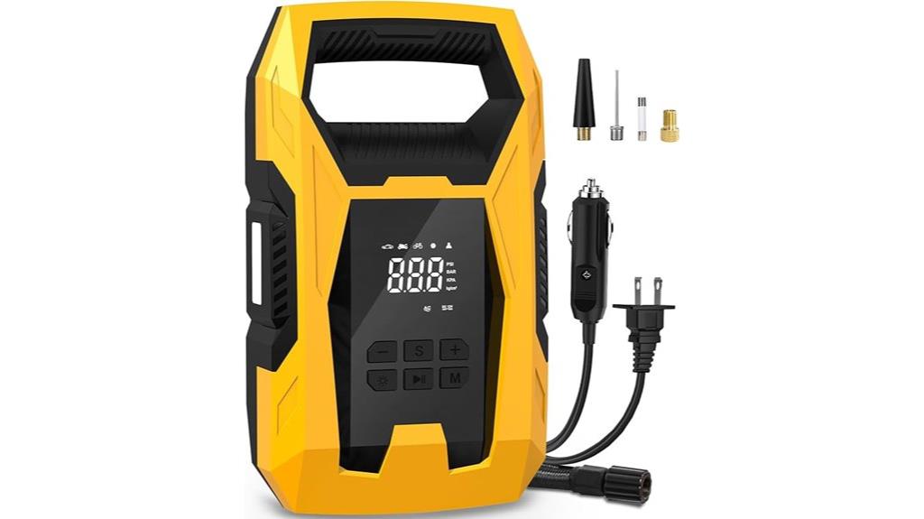 portable air compressor inflator