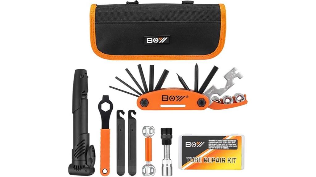 portable bicycle repair kit