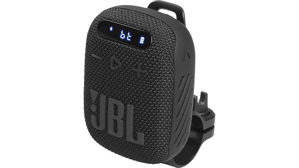 portable bluetooth speaker handlebar