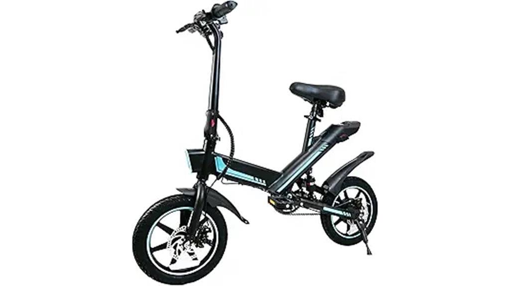 portable electric bicycle for adults