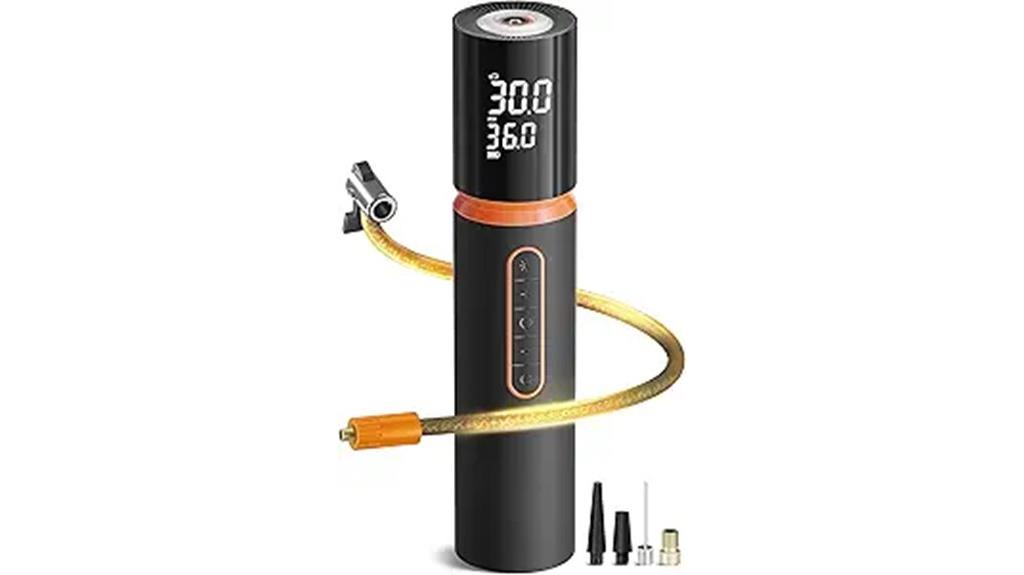 portable tire inflator compressor