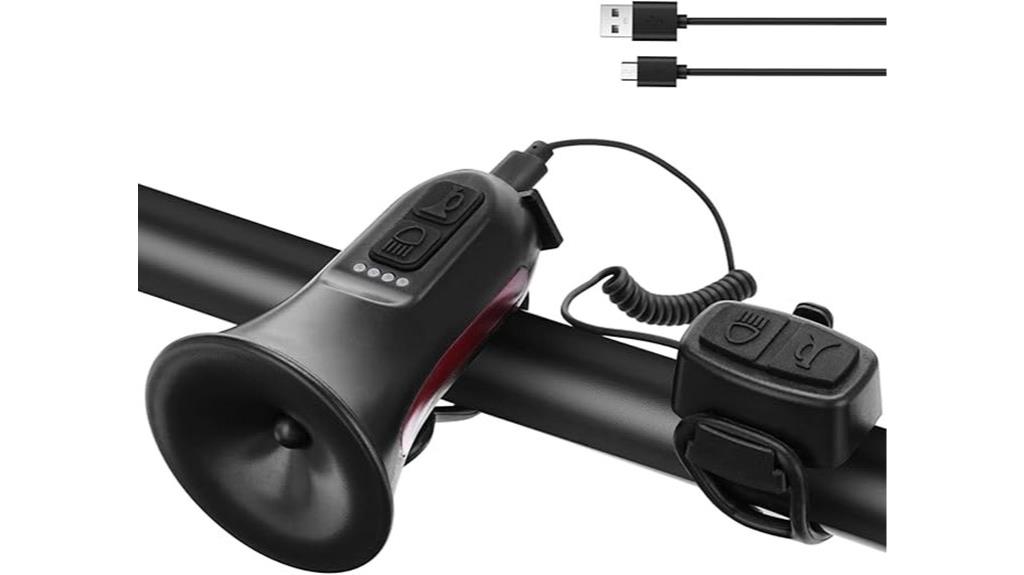 rechargeable electric bike horn