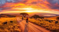 safari cycling adventure kenya