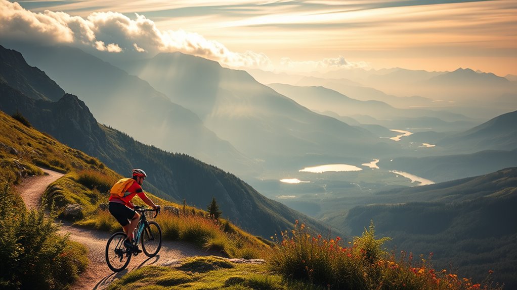 scenic exploration of routes