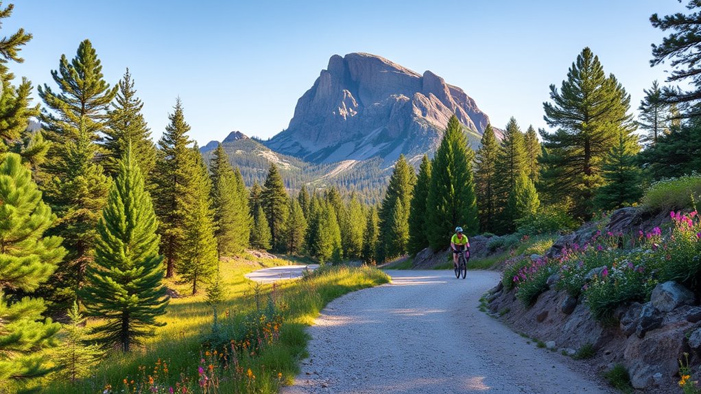 scenic outdoor recreational pathway