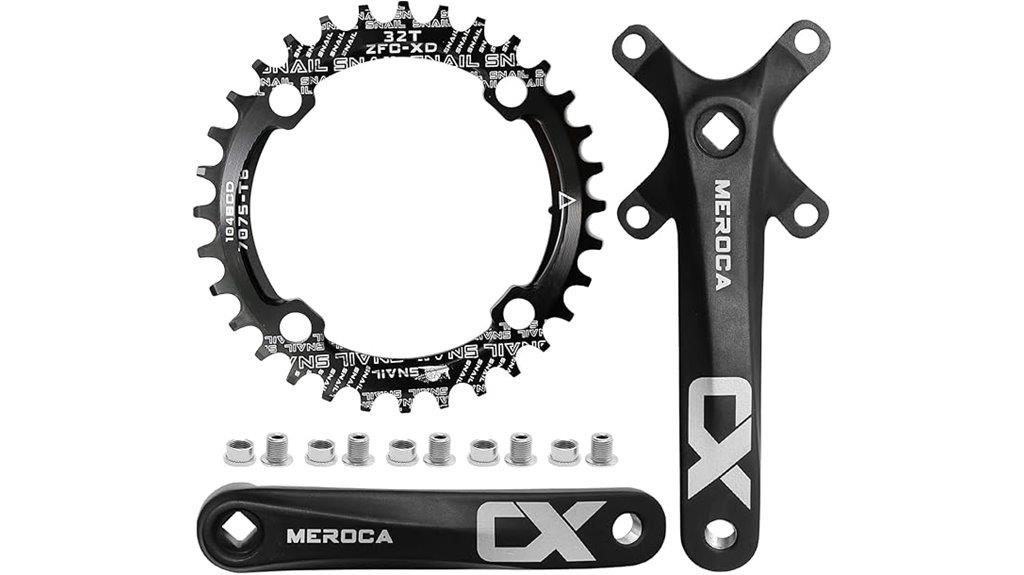 single speed 170mm crankset