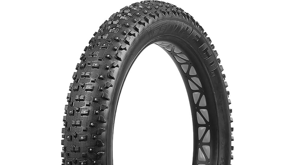 studded fat bike tire