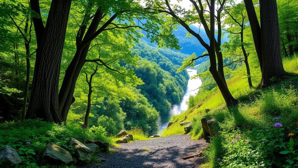 stunning natural trail vistas