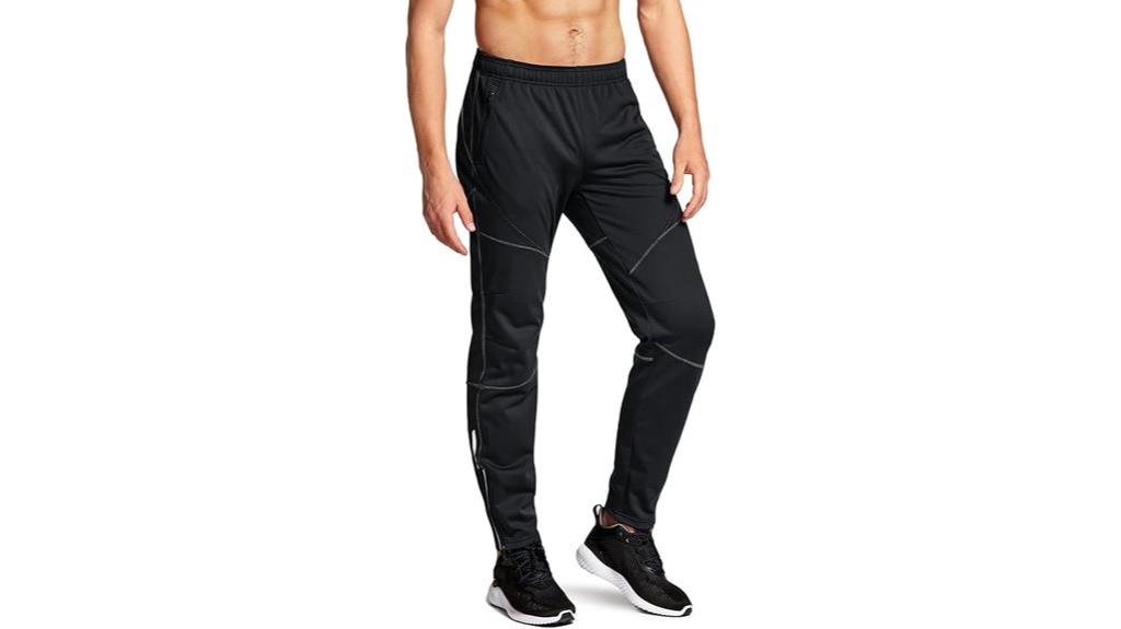 thermal fleece cycling pants