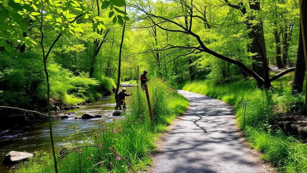 trail accessibility management efforts