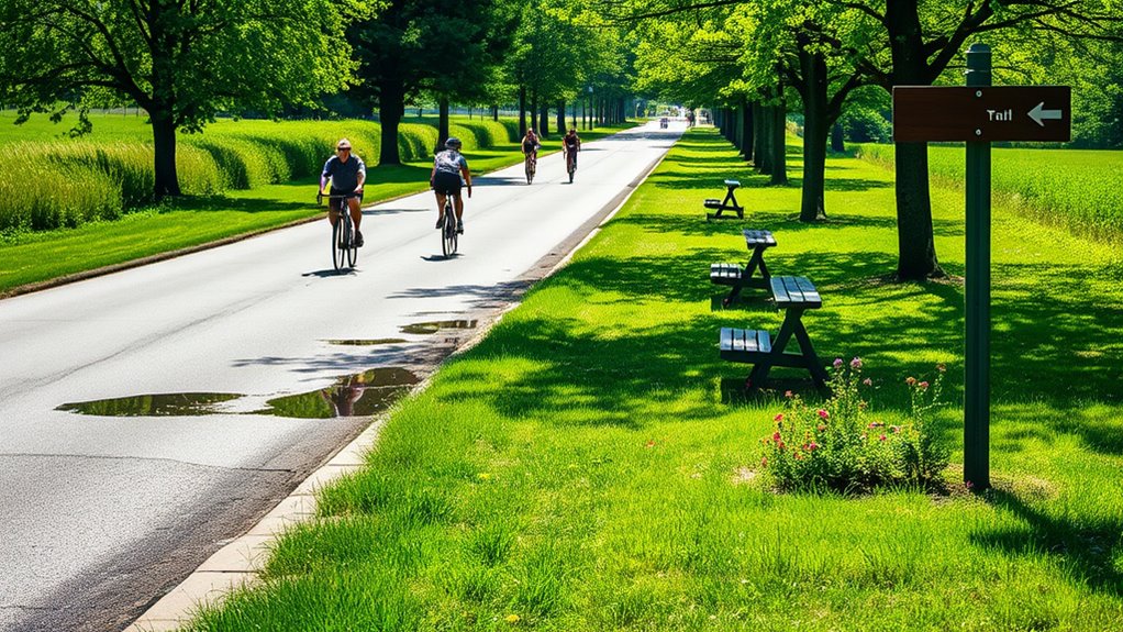 trail upkeep and facilities