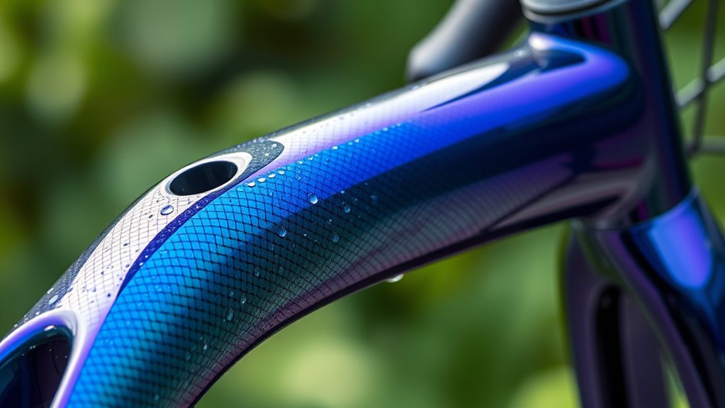 unique bike frame material