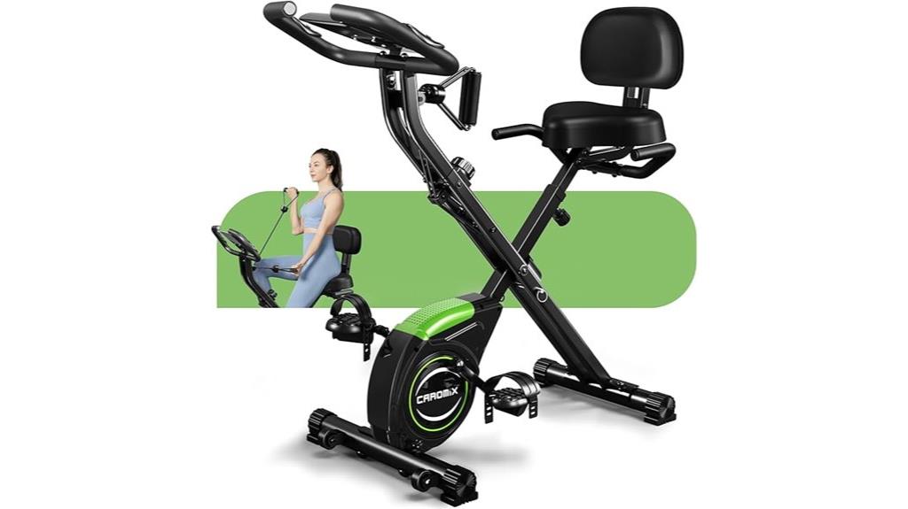 versatile folding exercise bike