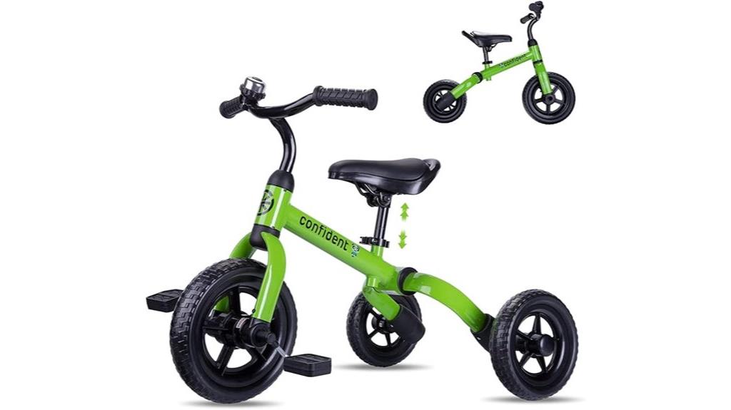 versatile toddler tricycle design