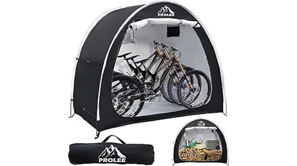 waterproof bike storage tent