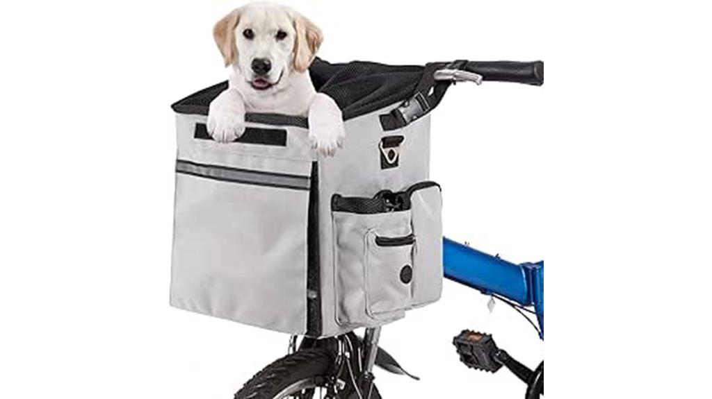 waterproof dog bike carrier