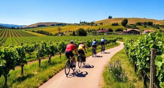 wine cycling adventure awaits