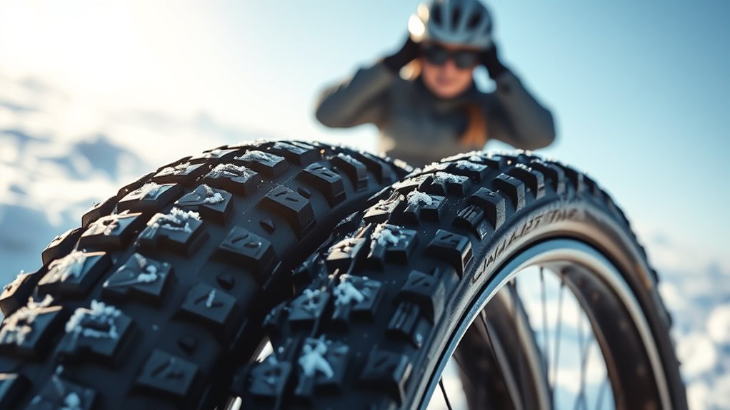 winter bike tire selection