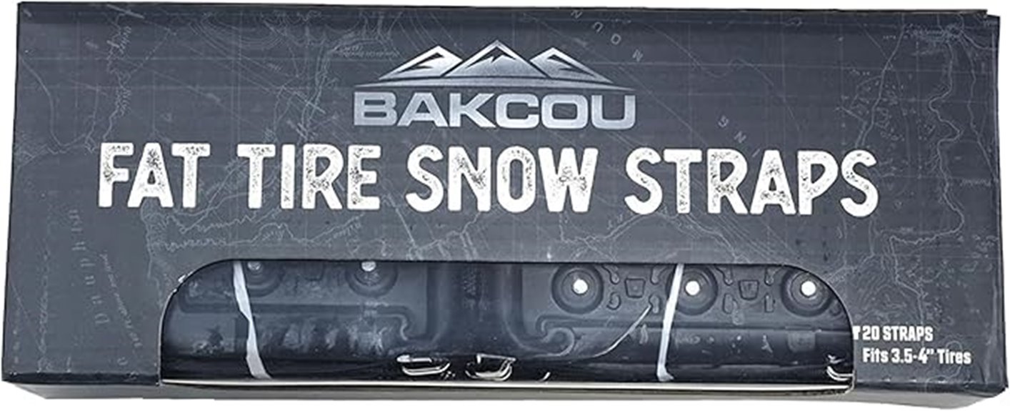 winter snow tire straps