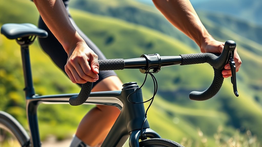 adjust handlebar for comfort
