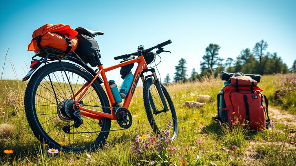 bike camping packing essentials