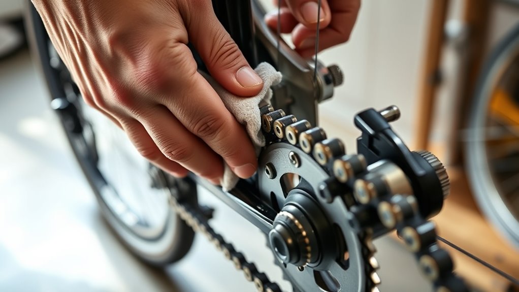 bike cleaning and inspection