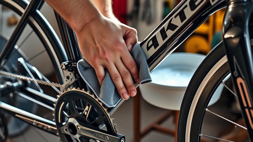 bike cleaning and maintenance