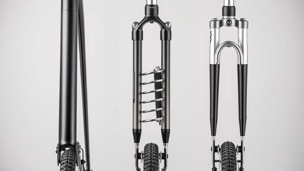 bike fork types and maintenance
