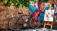 bike inspired creative expressions