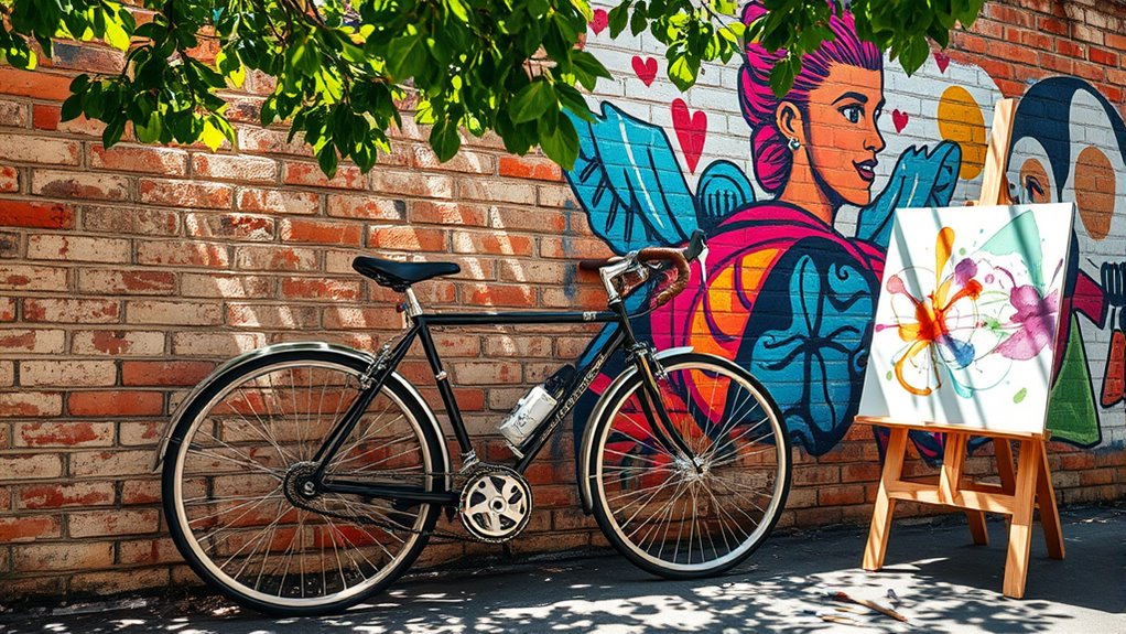 bike inspired creative expressions