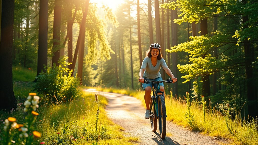 bike riding reduces stress