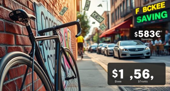 biking reduces transportation costs