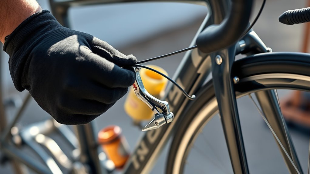 brake adjustment and testing