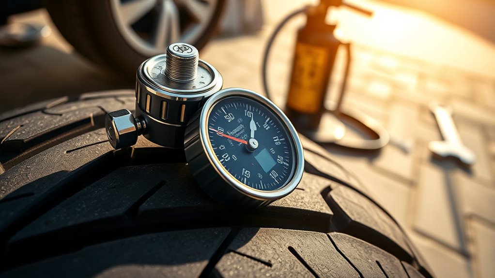 check tire pressure regularly